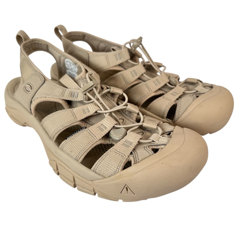 KEEN Newport H2 Sandals Mens 13 Beige Water Hiking Trail Outdoor Gorpcore